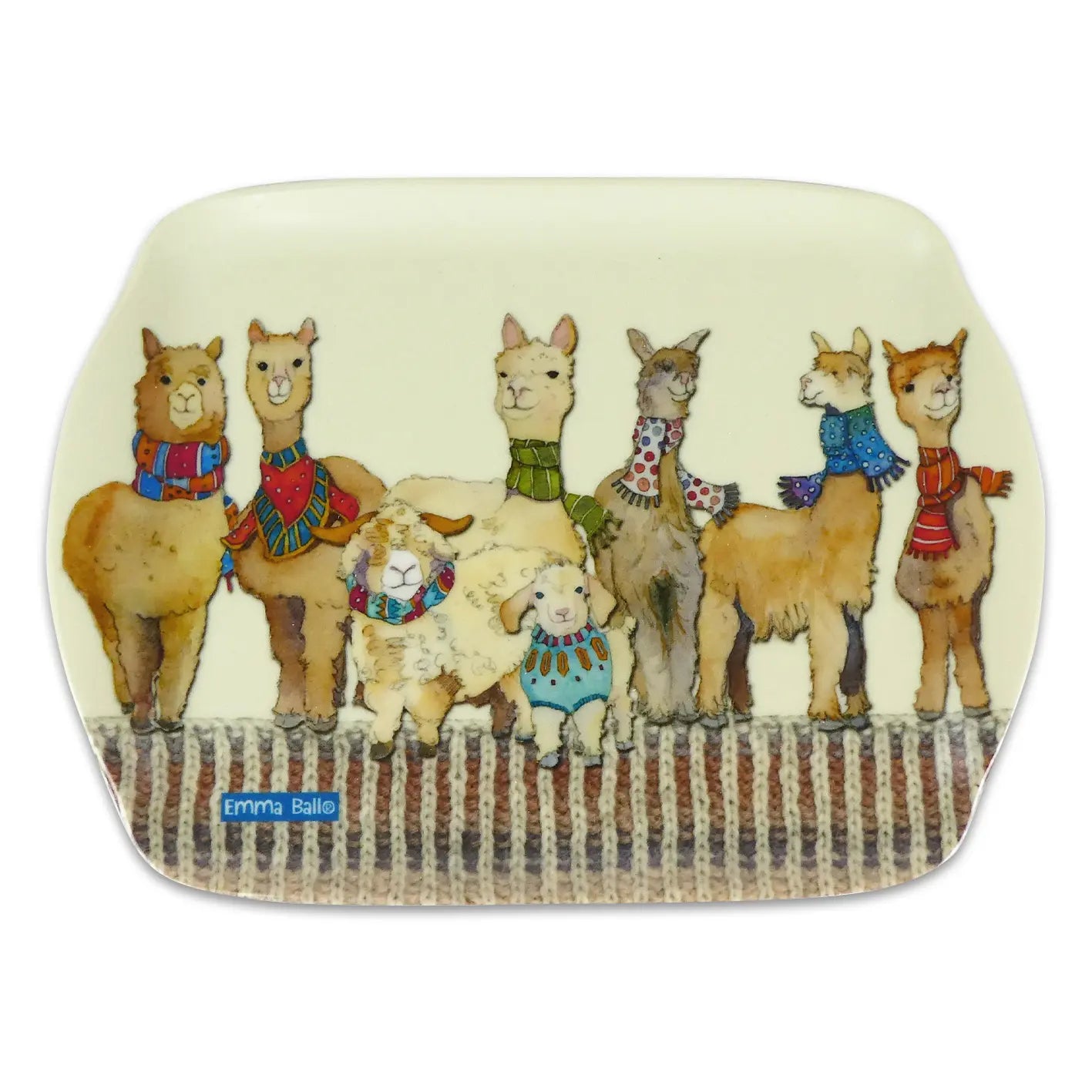 Alpaca and Friends Scatter Tray